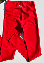 Load image into Gallery viewer, Siren Red Leggings
